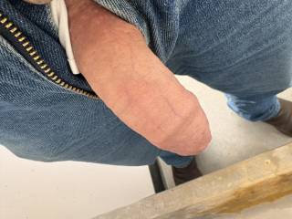 Sitting at my desk at work no one can see it I hope haha