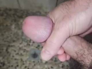 Quick cum in the shower