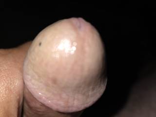 That clear pre-cum rising to the top.  I have to admit it tastes like a sweet butter.  What do you think it tastes like?