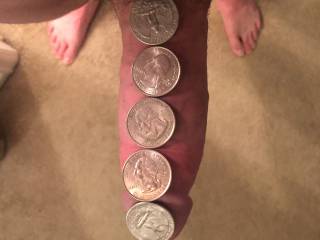 $1.25 cock. I like measuring and comparing.