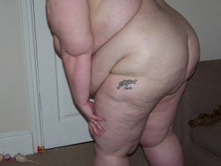 nude side view