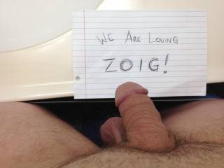 Just had to let Zoig know we are loving it!