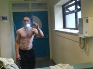 its me after the gym again...