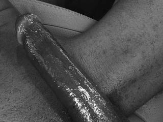 Giving my dick a break from the action