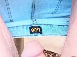 Outside playing with my cock 20 degrees  cock said cold HELP