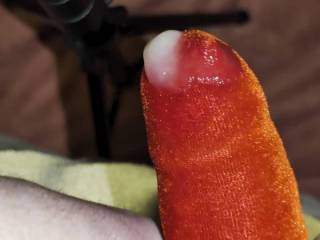 Leaking through this cock sock