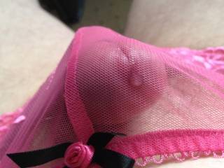 panty precum shot