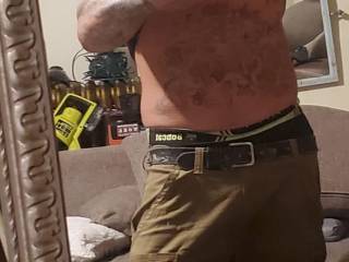 After work before shower