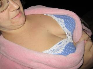 Another view of Jen\'s milk filled tits. I love how big her tits have gotten.