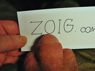 my dick with ZOIG