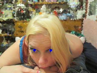 Taking him all the way down, ;) Do you wish it was you? *Xoxo