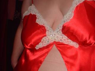 What do you think of my sexy red babydoll and matching thong?