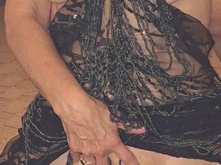 Letting the cum drain....