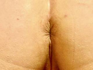 My girl without panties bum cheeks & bumhole  full of collagen so so soft kissing her bum hole  is like kissing her soft lips