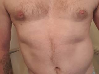 my husband posing for me