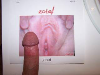 janet's pussy and my cock