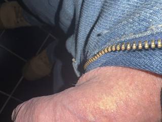 Was getting hard and hurst so I hang it out at home