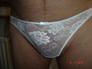 How about a wet mouth?  Maybe a tight ass?  Love your panties!