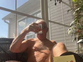 Sunday afternoon on the back porch put on your flip flops and cum on over for a cocktail or maybe even something better