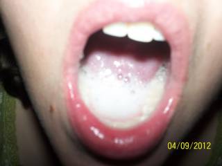 tasting my cum