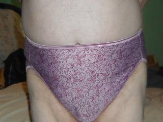 These ar my VF Illumination sissy panties, very sexy & silkie.