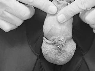 I love playing with my cock and balls