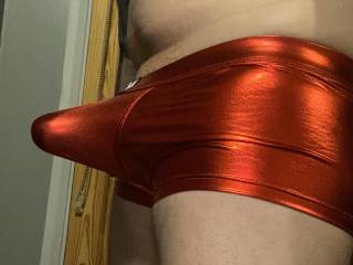 Photo of me in some new red undies