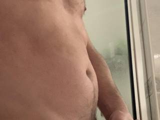 Just waiting for the shower to warm up at 4:20 A.M before work, think I got carried away looking at the steam on the door.
Hope you enjoy.