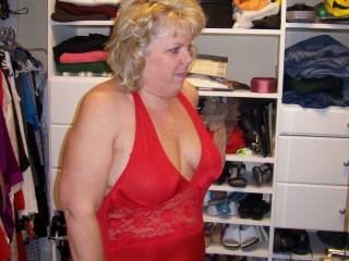 Mrs Daytonohfun found the outfit she wanted me to fuck her in while her hubby was out of town