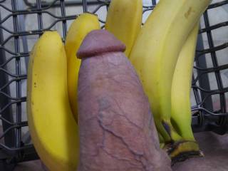 Wife loves her banana cocks! She says they are the best for a woman\'s mouth. Watch our newest videos for the wife\'s fantastic blow job with hubby\'s banana.