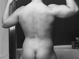 How do my back and ass look?