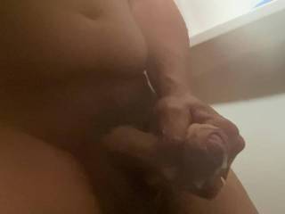 masturbating