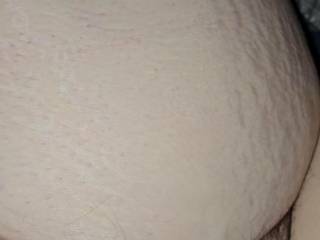Cum on my hairy pussy