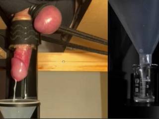 Bound in my milking machine. If you want to try setting a new record for extracted milk level by remote controlling my toy (I can be really leaky ;), just message me :) Cam required and female only!