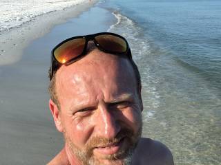 Just a beautiful morning walk on the beach