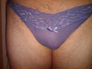 i love your panties and the cock inside
