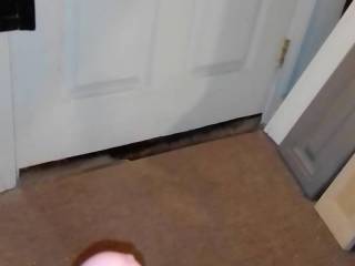 Masturbating
