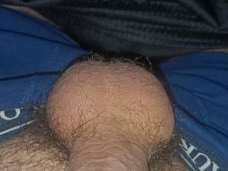 Considering how tight my nuts ya can tell it's been a little while since I've touched any female ladies help I'm in Kentucky
