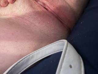 My girl wanted to show us how much she’s been playing with it today, she beat it red with her toy