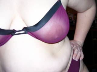 Gotta love this bra...Lupo\'s wife\'s nipples look so suckable in it!