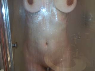 Away for a weekend and had a fantastic shower cubicle. Next time we\'ll get a water proof camera.