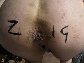 This one is for Zoig.  My arsehole is the O Just in case anyone can\'t fathom it out