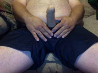 Just took a new pic of my cock to put on zoig.
If you like it tell me what you want me to do with it.