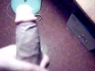 me stroking my cock. Sorry, but it\'s my first video.