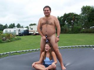 Now, Danny with a beer in his hand?  All is right with the world!