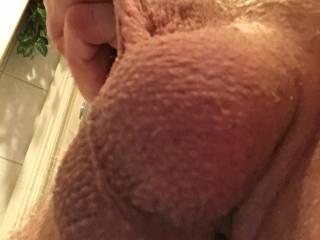 Shaved and smooth, someone who wants to play with my ball