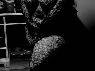 Would you fuck me in this fishnet lingerie? How do my tits look?