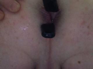 My Ass Being Penetrated With My Solid Steel Ordinary Household Objects Ring For Your Pleasure