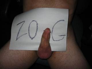 Zoig rocks out with my cock out