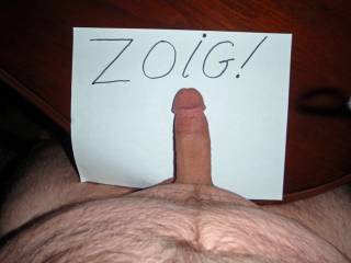 Hubby\'s cock for the enjoyment of the ZOIG nation!